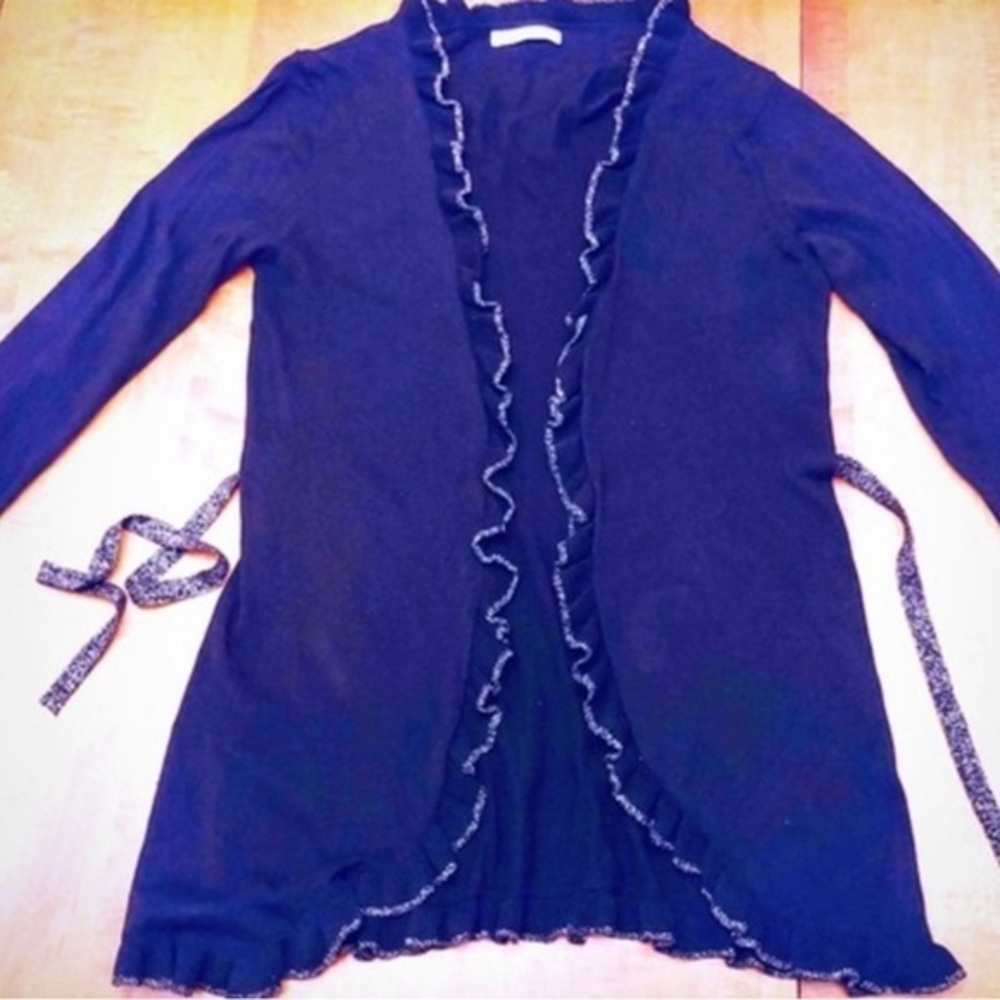 OLD NAVY Black Belted Sweater *G666*